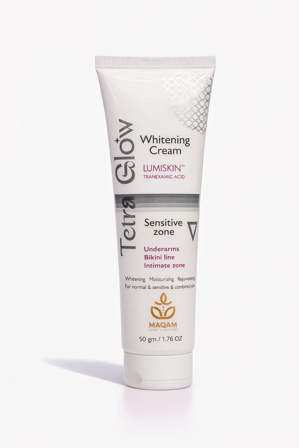 Tetra Glow Sensitive Zone Whitening Cream 50g