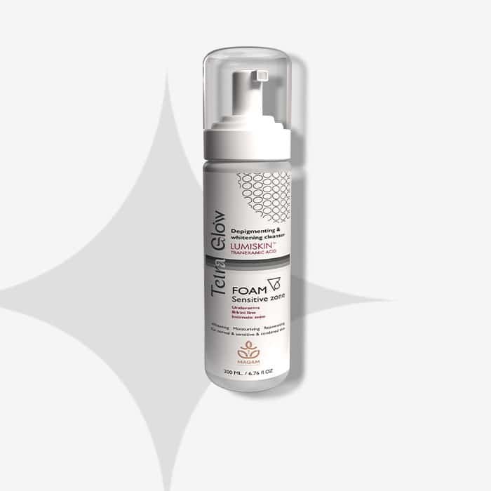 Tetra Glow Sensitive Zone Whitening Foam 200ml
