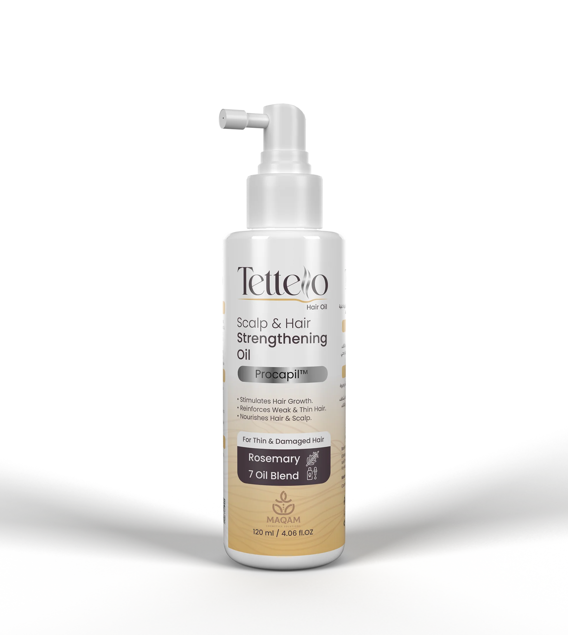 Tettello Scalp & Hair Strengthening Oil 120ml