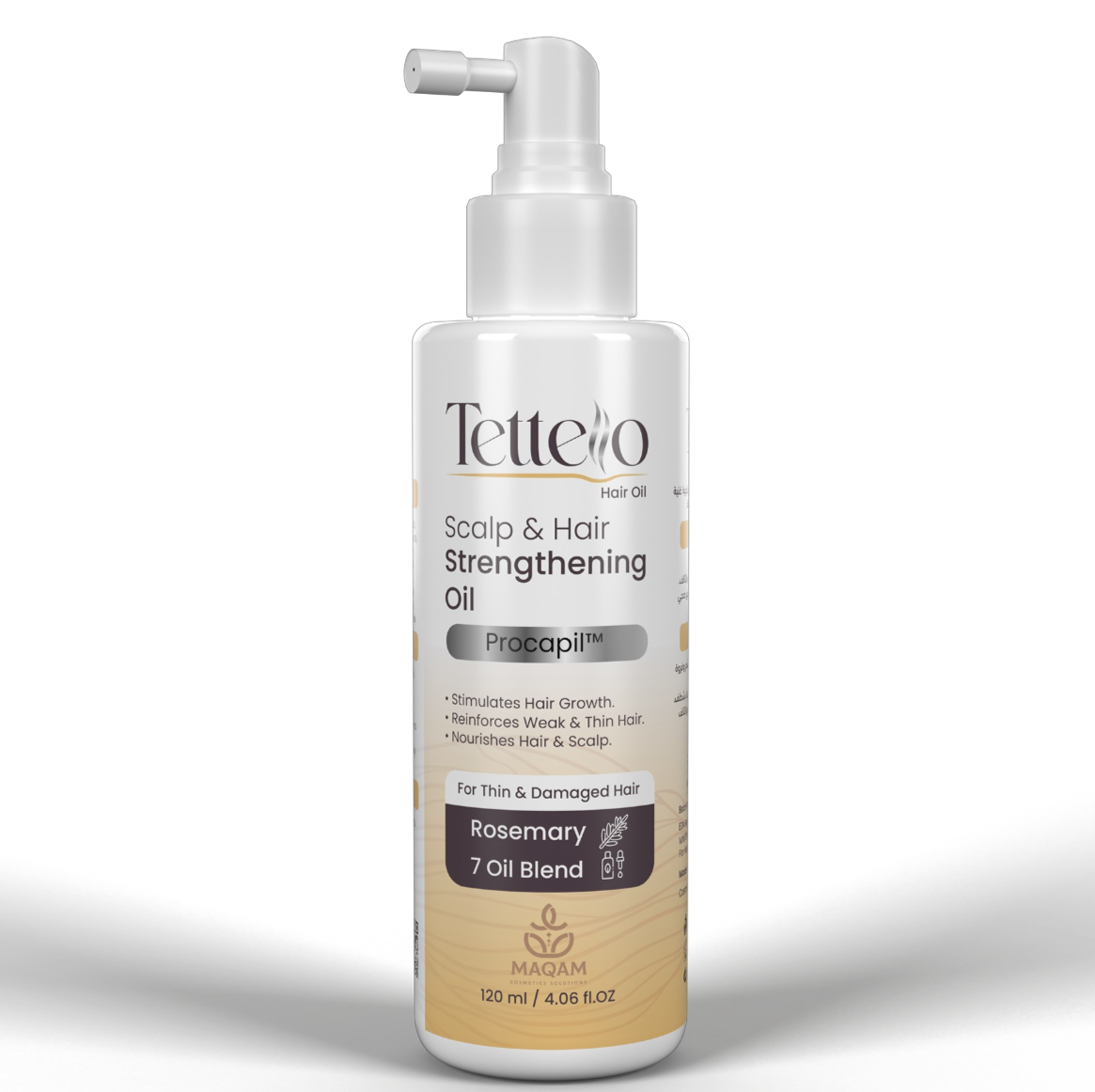 Tettello Scalp & Hair Strengthening Oil 120ml